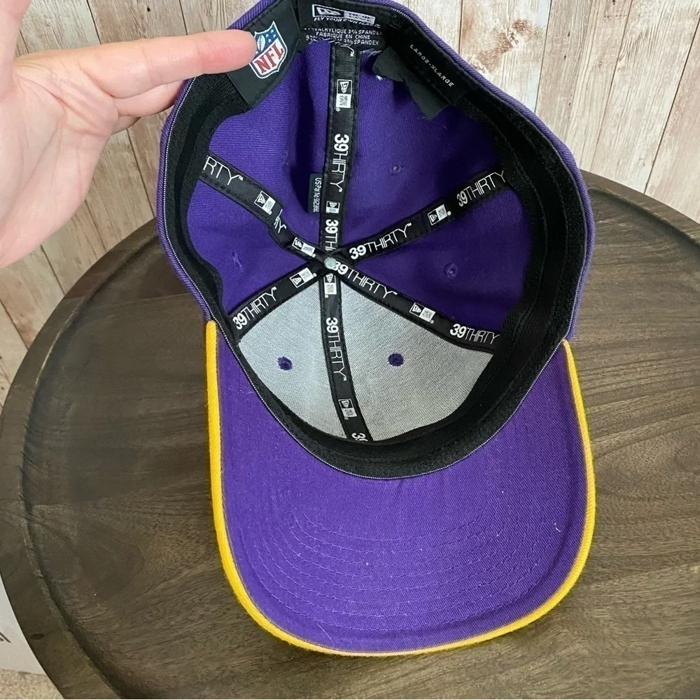 New Era 39 THIRTY Minnesota Vikings Cap Size Large/Extra Large